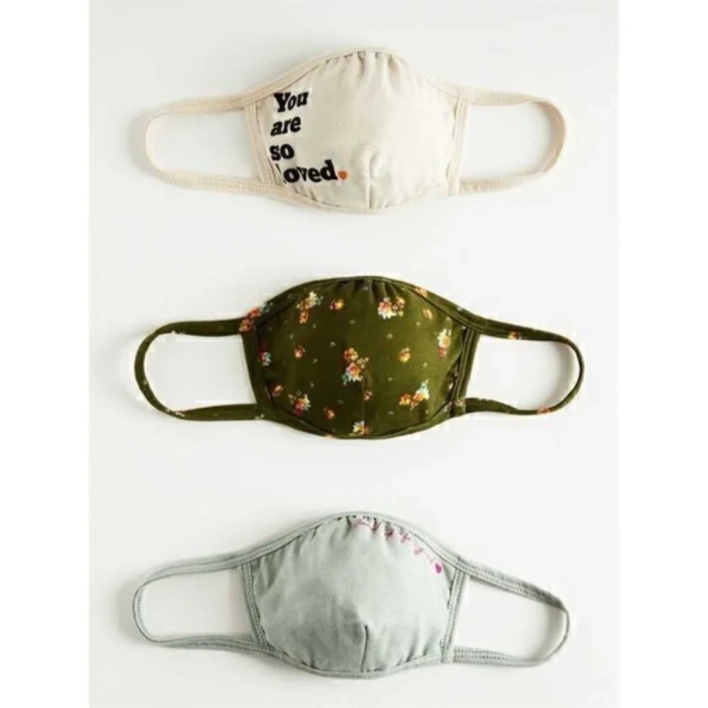 Altar'd State Cloth Face Mask Pack of 3 NWT